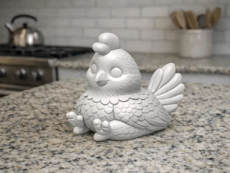 Sitting Chick Soap Holder–BathBodyWorks Compatible