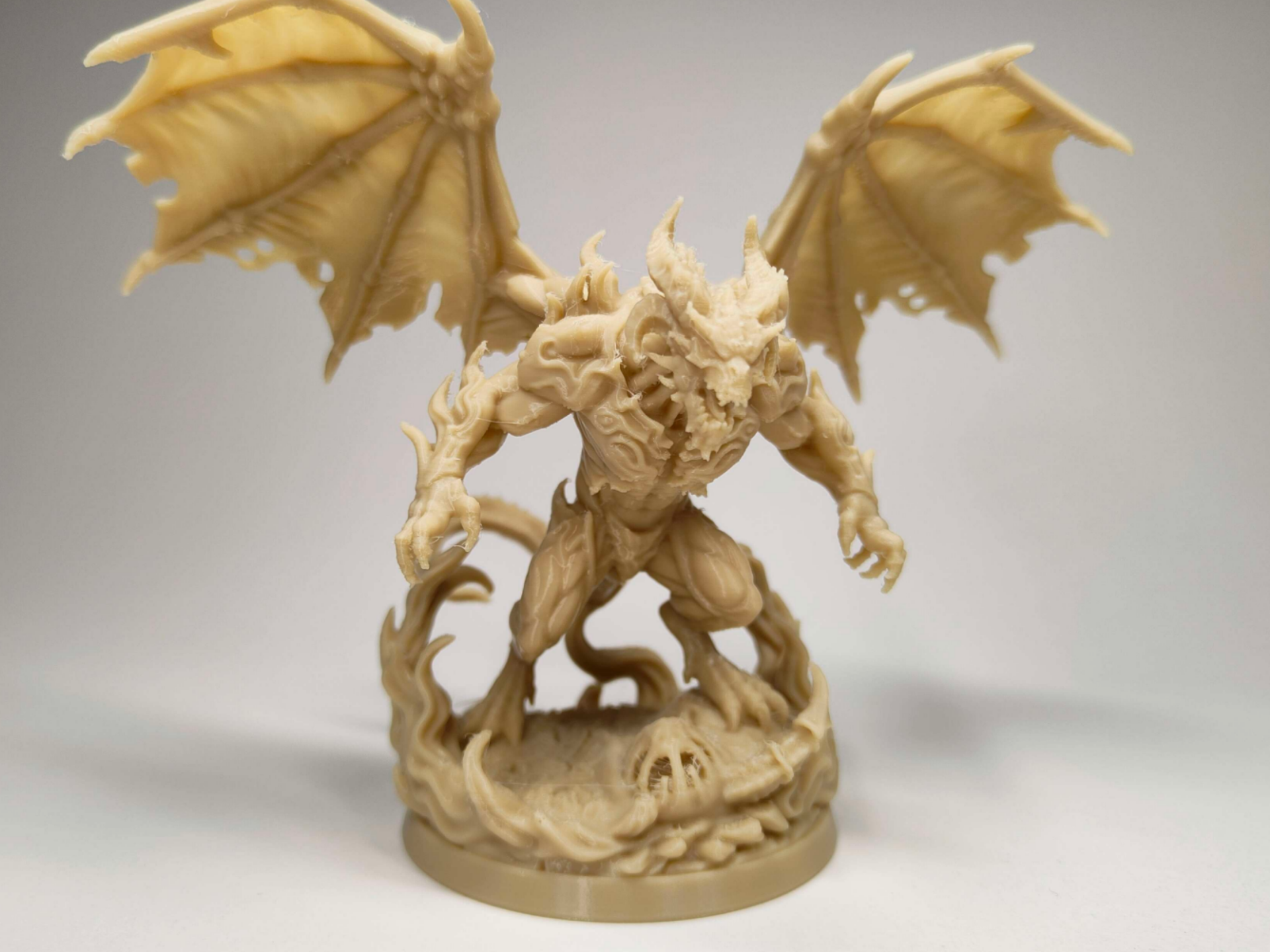 Demonic Dragonborn Miniature