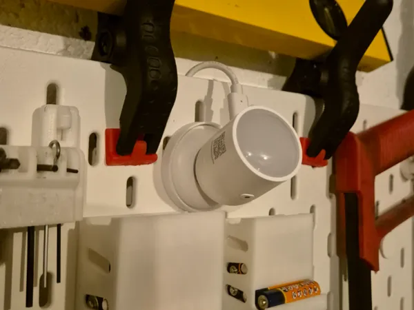 Support Skadis pour capteur de présence Sonoff SNZB-06P