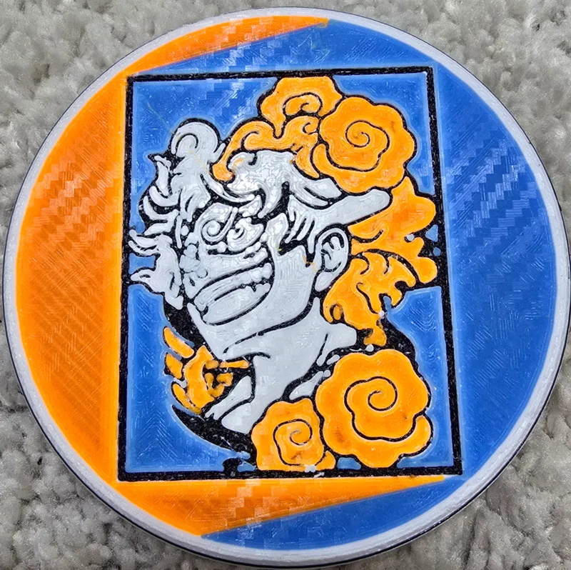 Luffy Gear 5 Mini DIsc