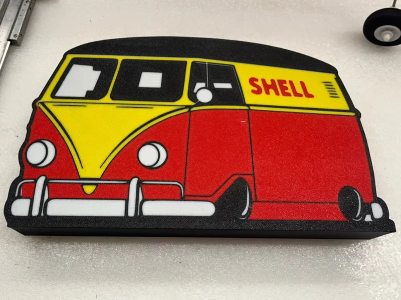 VW Bulli Shell Design Lichtbox