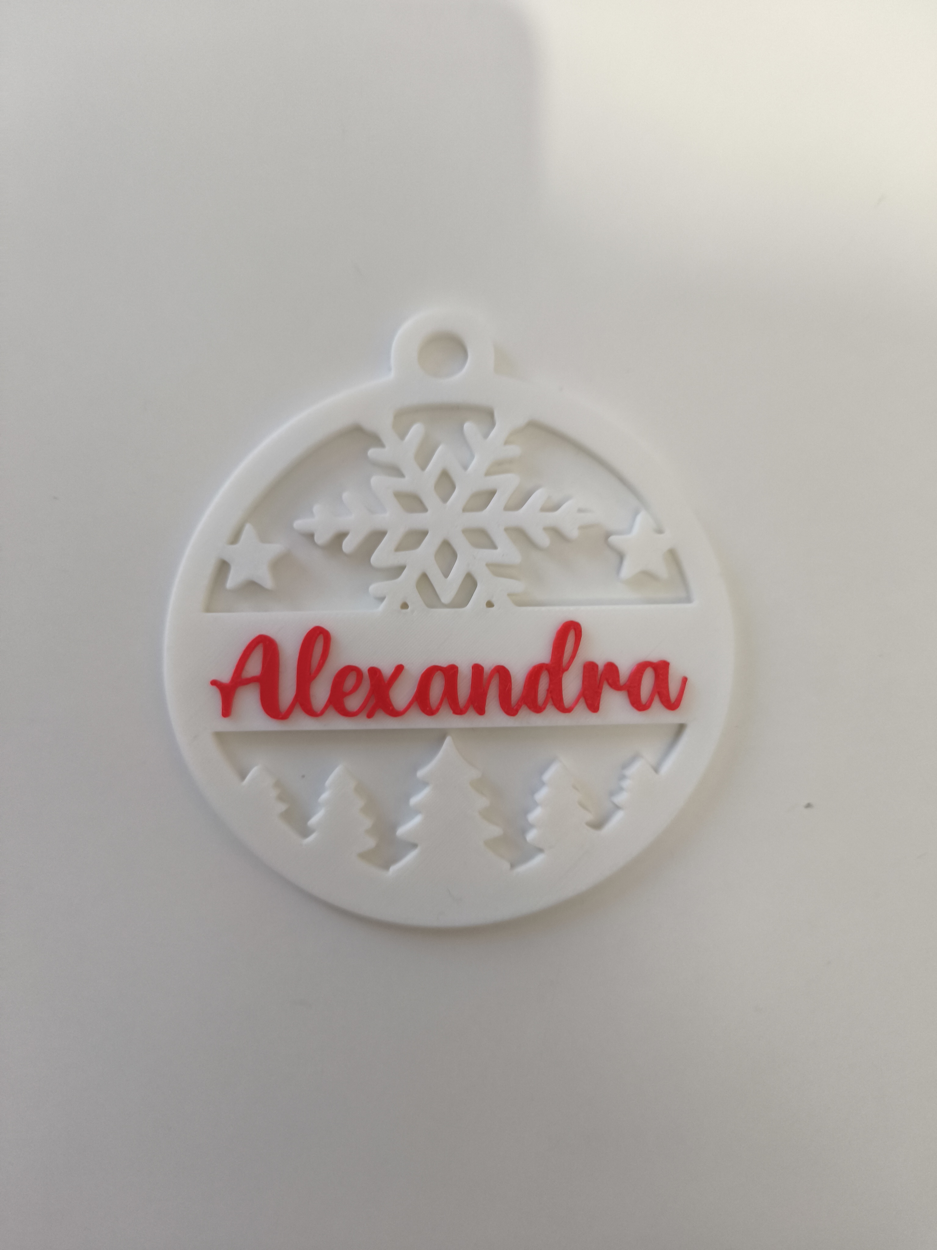 Bola de Natal Personalizável - 1