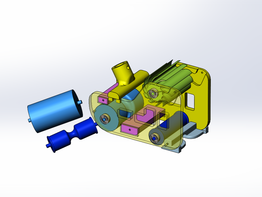 Klebebandabroller 4" Rolle