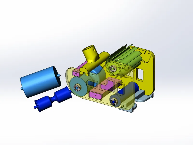 Klebebandabroller 4" Rolle