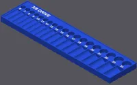 3/8 Metric 21mm Grid Base