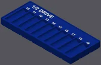 Quinn 1/2 Drive Metric Deepdish 10pc