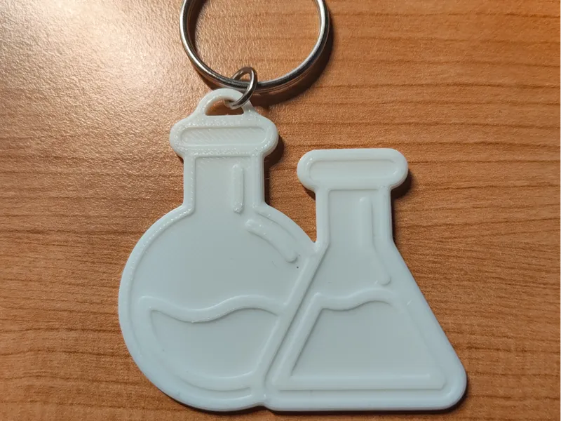 chemical keychain