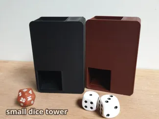 Small Dice Tower
