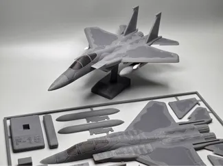 F-15 Plane Kit Card