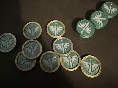 Dark Angel wound tokens