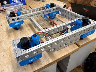 3038 2026 3D Printable Swerve Drive, Snow Drift