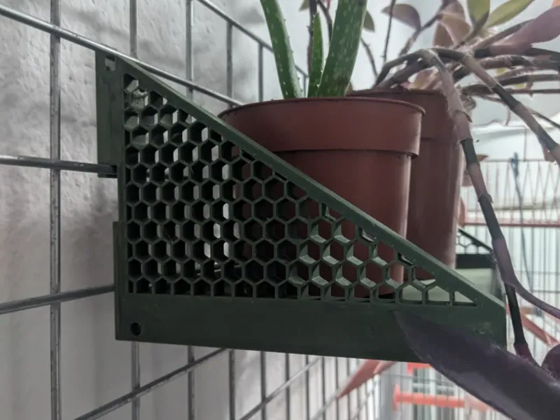 Estante plantas rejilla
