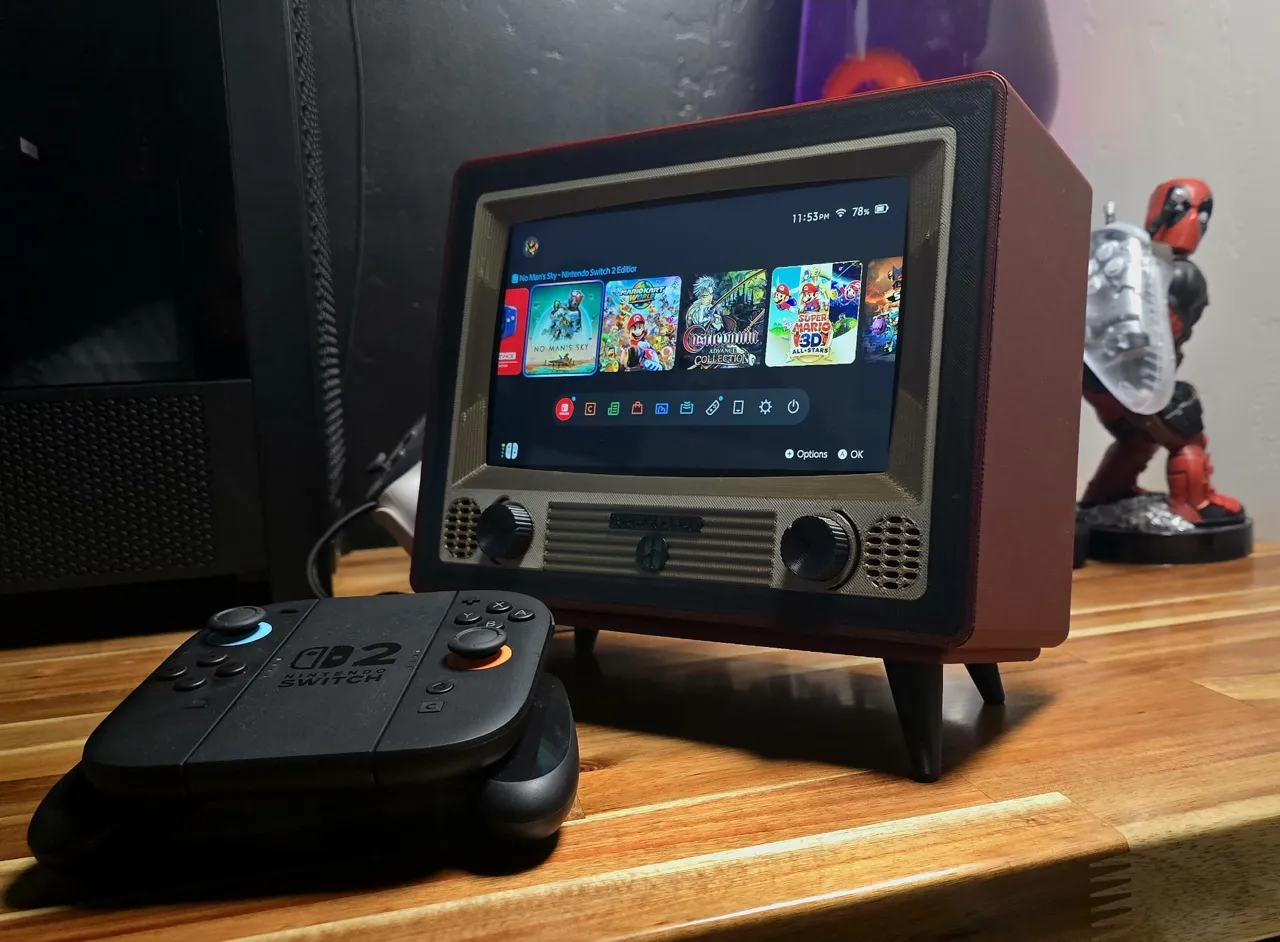 RetroVision: Vintage TV Meets Arcade -For Switch 2 view 3