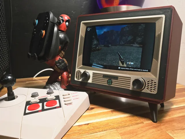 RetroVision: Vintage TV Meets Arcade -For Switch 2