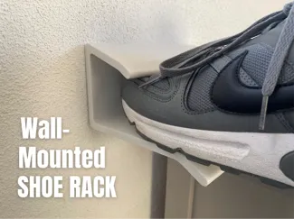 Wal-Mounted Shoe Rack Modular