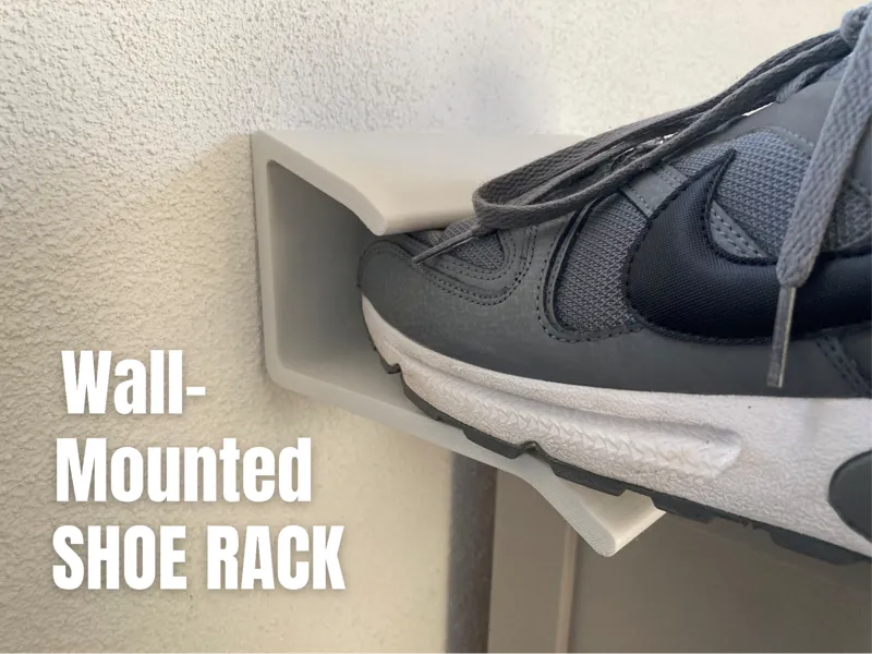 Wal-Mounted Shoe Rack Modular