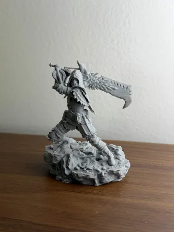 Escenografía en miniatura: Pukei Armor Set + Greatsword - MH Diorama #018H — vista de referencia 2