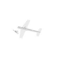 Avion à hélice élastique — photo 2