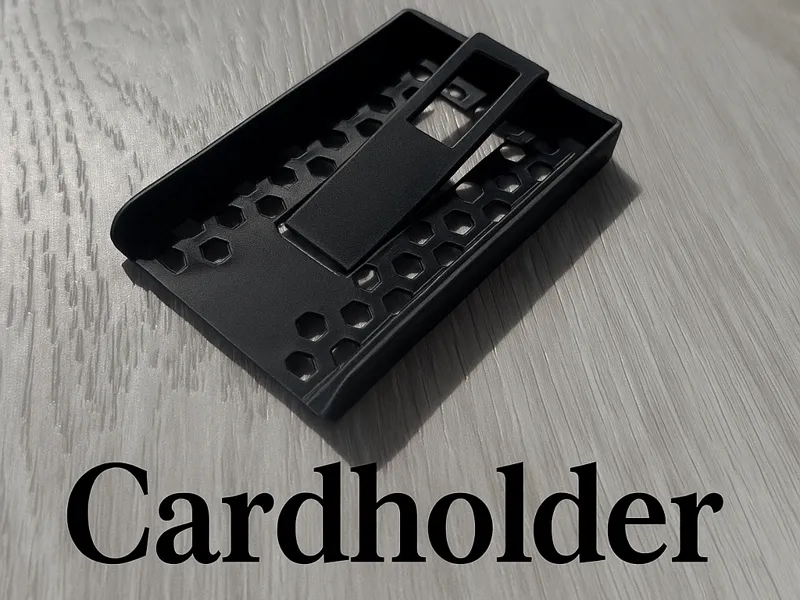 Minimalistischer Cardholder mit Clip