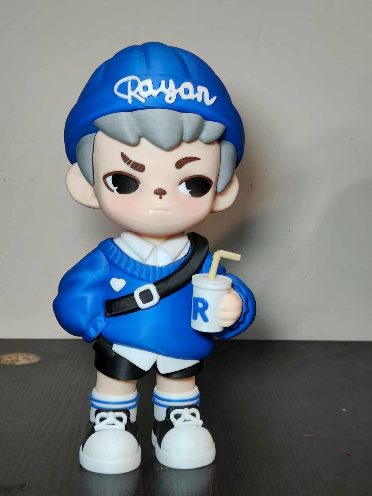 Miniatura 1 do modelo 3D 虎牙小子系列之克莱因男孩全分件无需ams