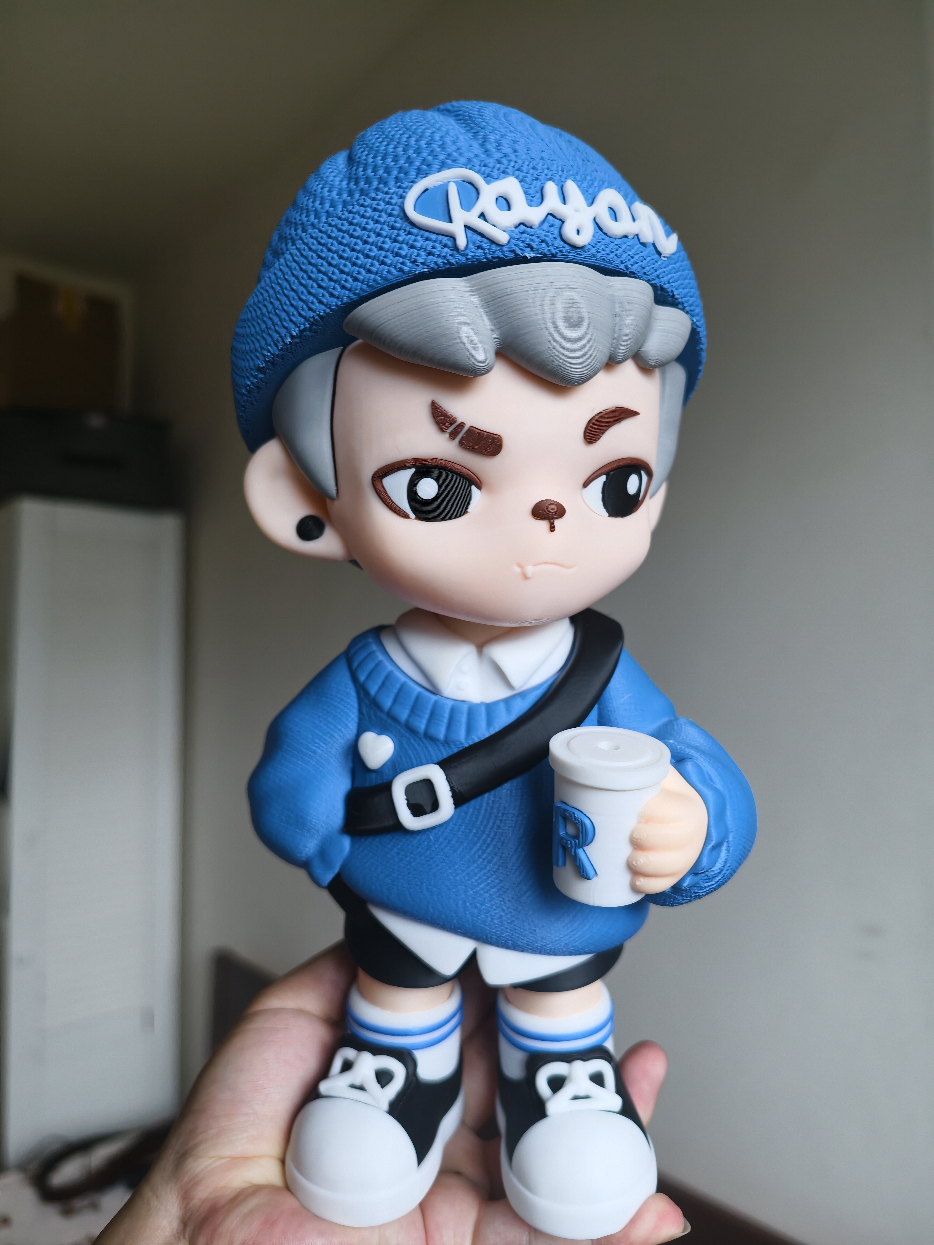Miniatura 6 do modelo 3D 虎牙小子系列之克莱因男孩全分件无需ams