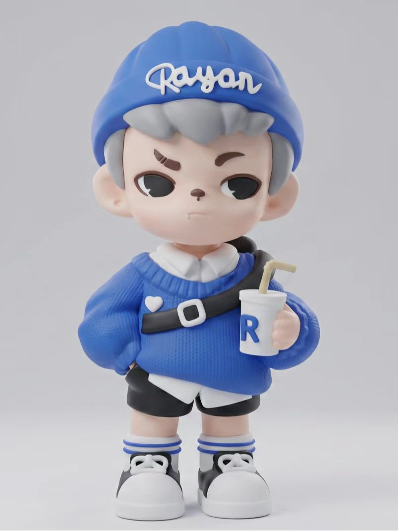Miniatura 5 do modelo 3D 虎牙小子系列之克莱因男孩全分件无需ams