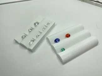 Modular Gemstone Display Holders | Gem Tray Set