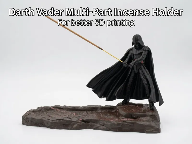 Darth Vader incense holder multi-part