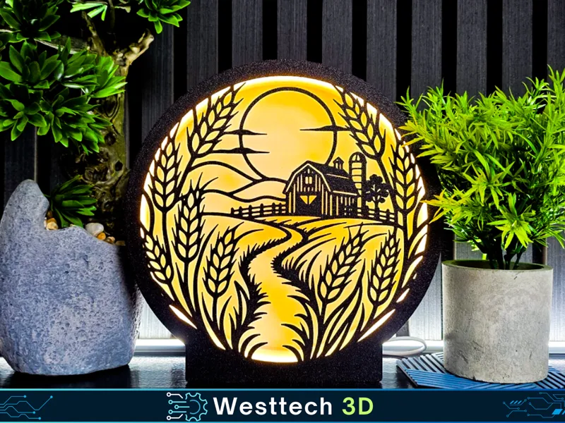 Weizenfeld Lampe Farmer