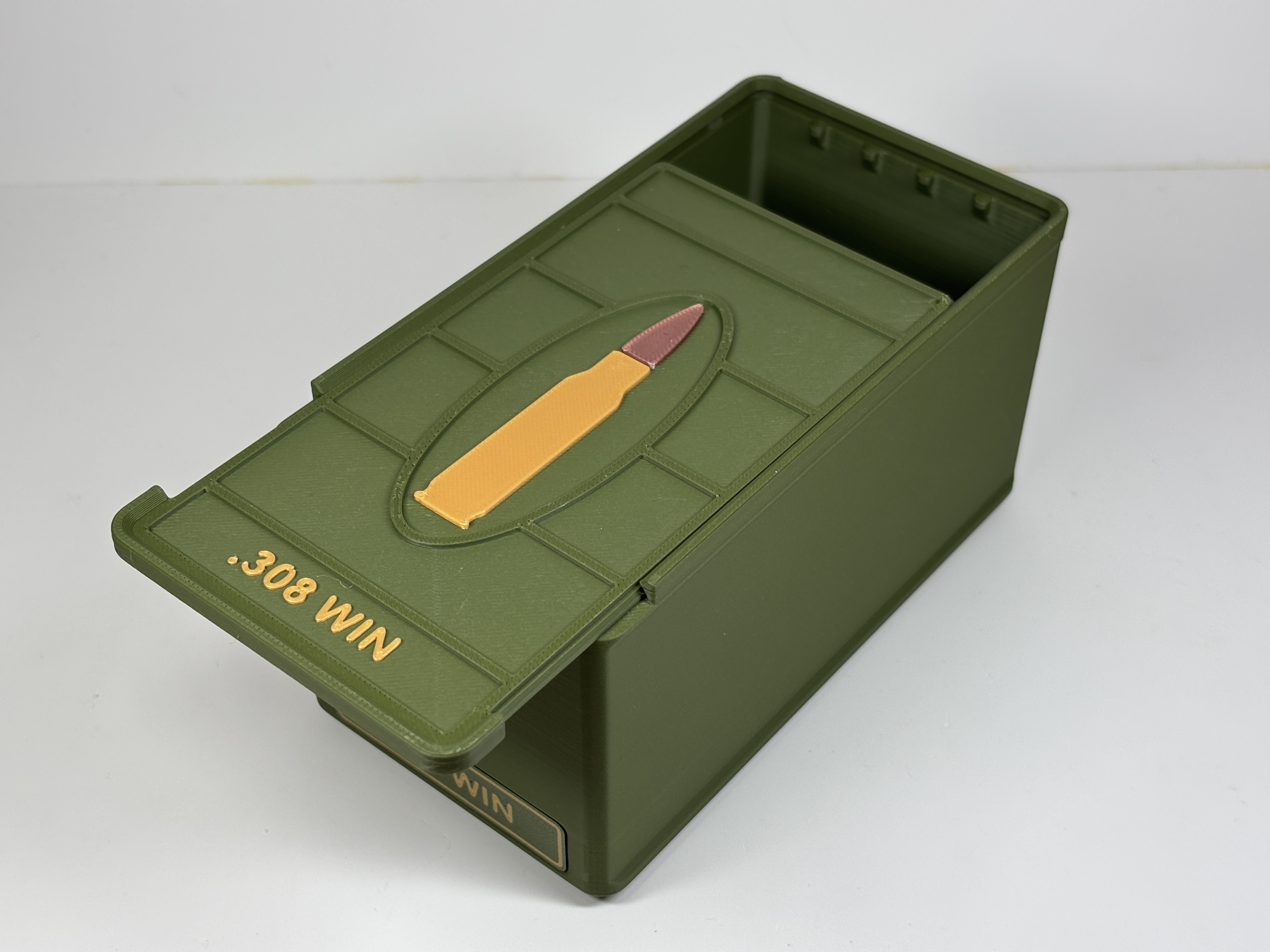 Ammo Storage Box .308 WIN / 7.62x51 NATO 50 Rounds - Free 3D Print