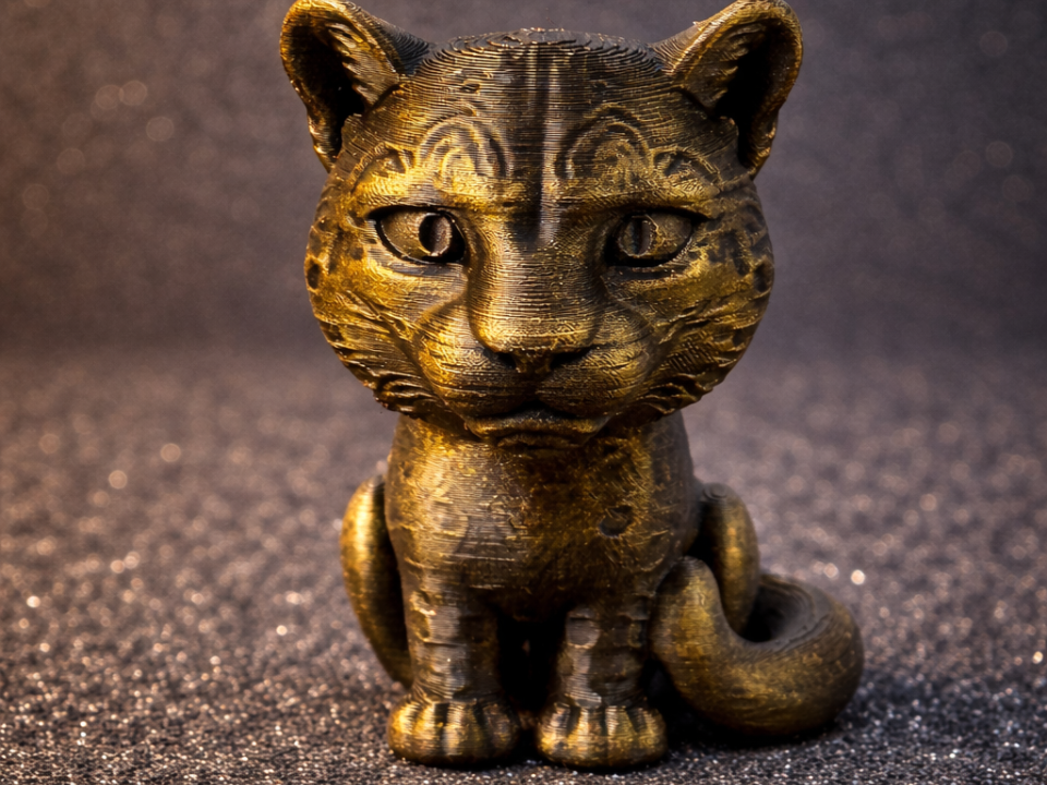 Snow Leopard – Mini Wild Cat 3D Print