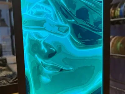 GOJO / JUJUTSU KAISEN Neon Frame