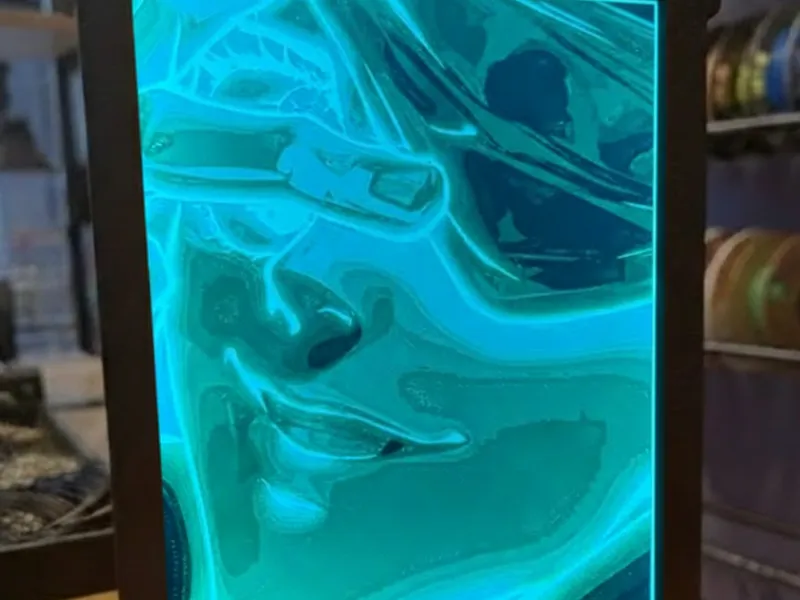 GOJO / JUJUTSU KAISEN NEON FRAME