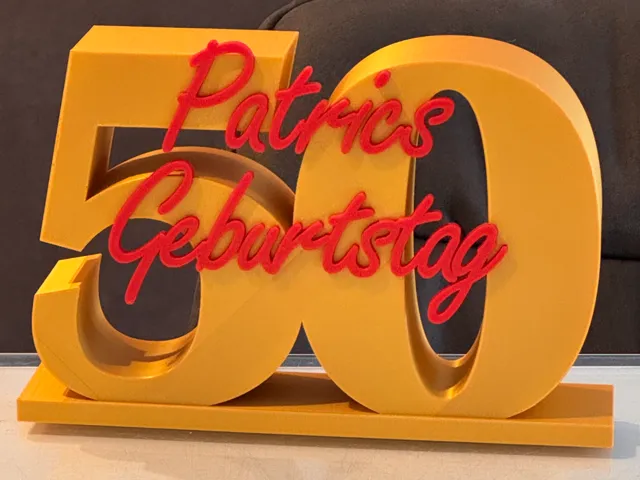 50. Geburtstag
