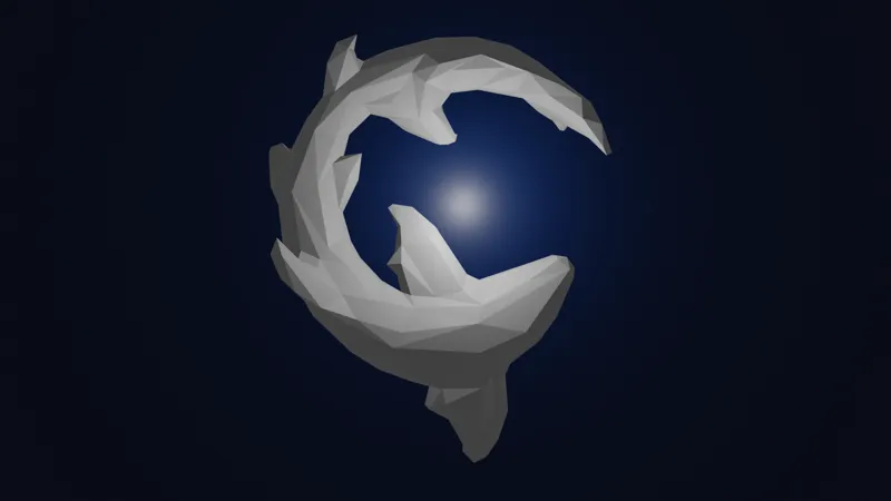 Low Poly Shark (Supportless)