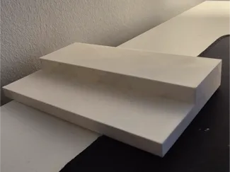 Bathroom cabinet organizeer (steps)