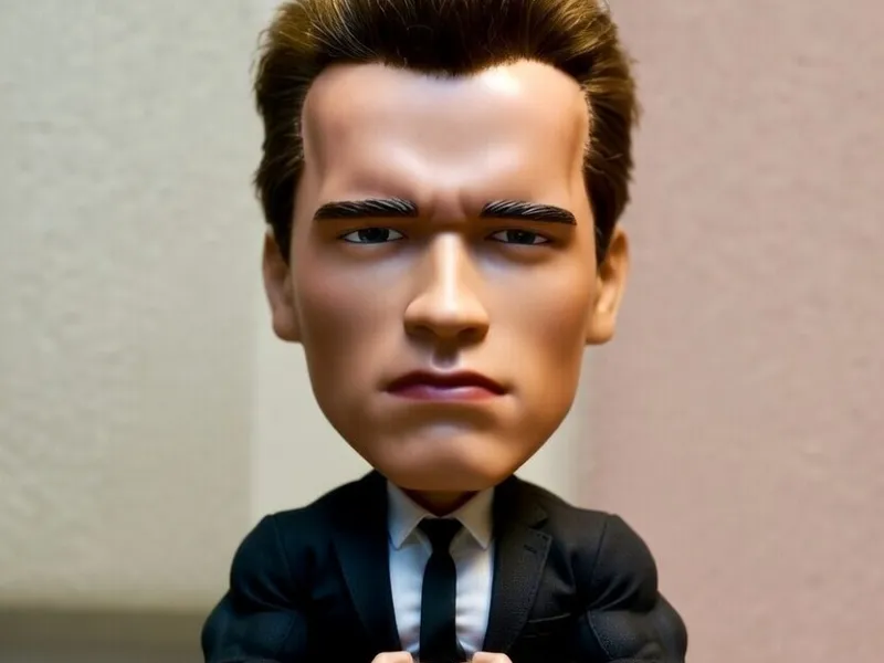 Arnold Schwarzenegger bobblehead 