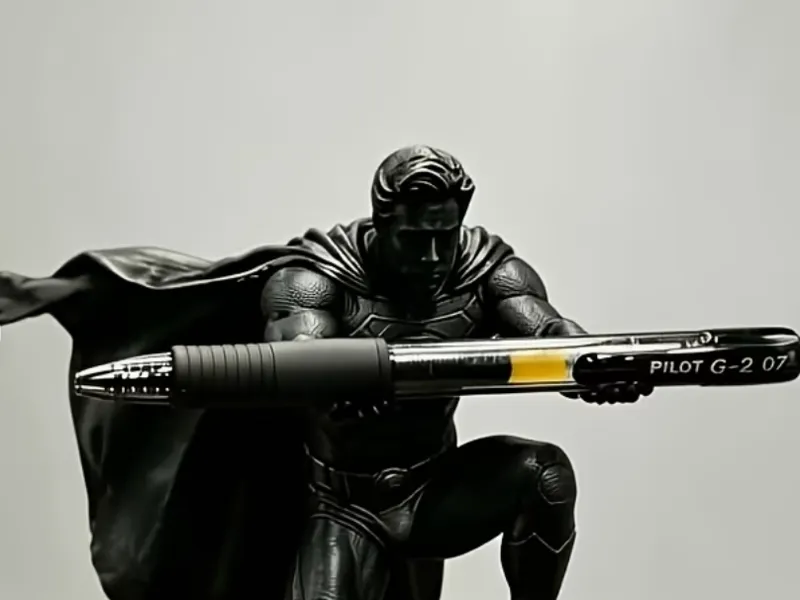 superman pen holder