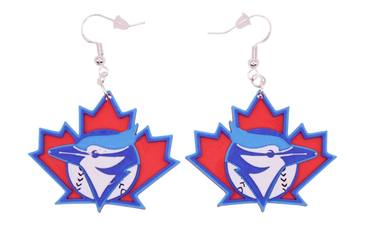 Toronto Blue Jays Earrings view 4