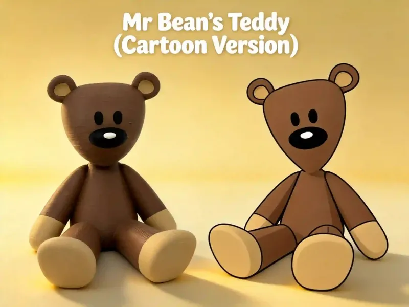Mr Bean's Teddy (Cartoon Version)