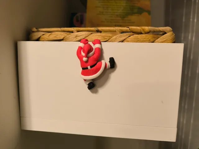 Climbing Santa Claus