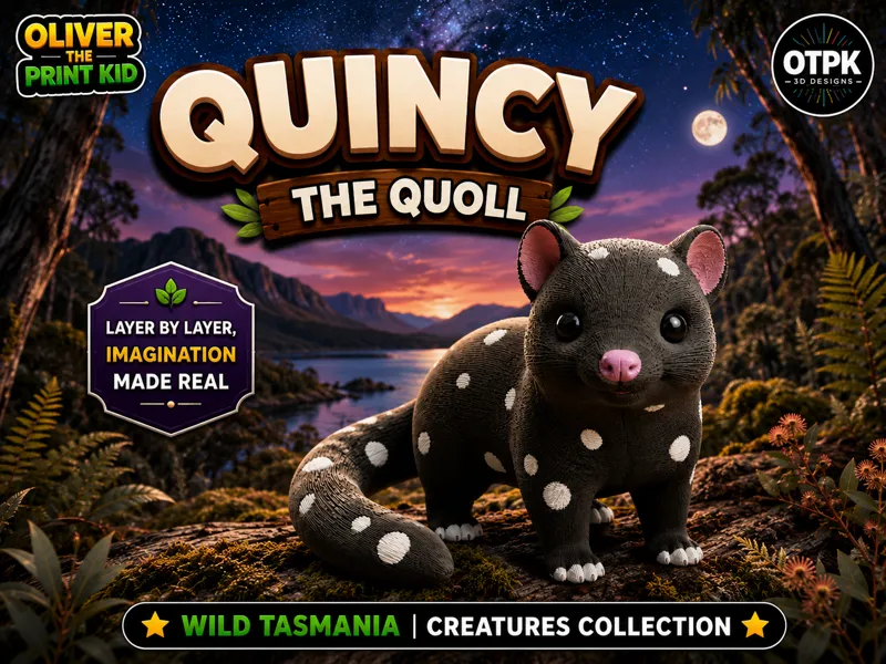 Quincy the Quoll | Wild Tasmania Creatures