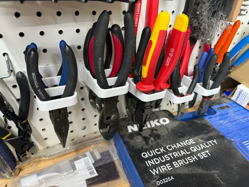 Pliers Pegboard Holder