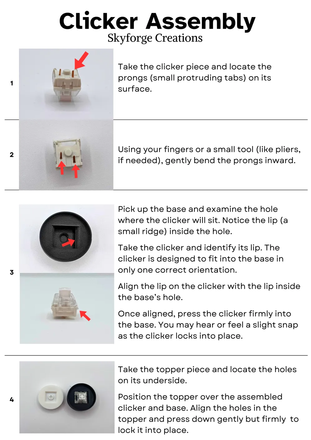 Cyborg Mini Clicker by Skyforge Creations MakerWorld: Download Free 3D ...