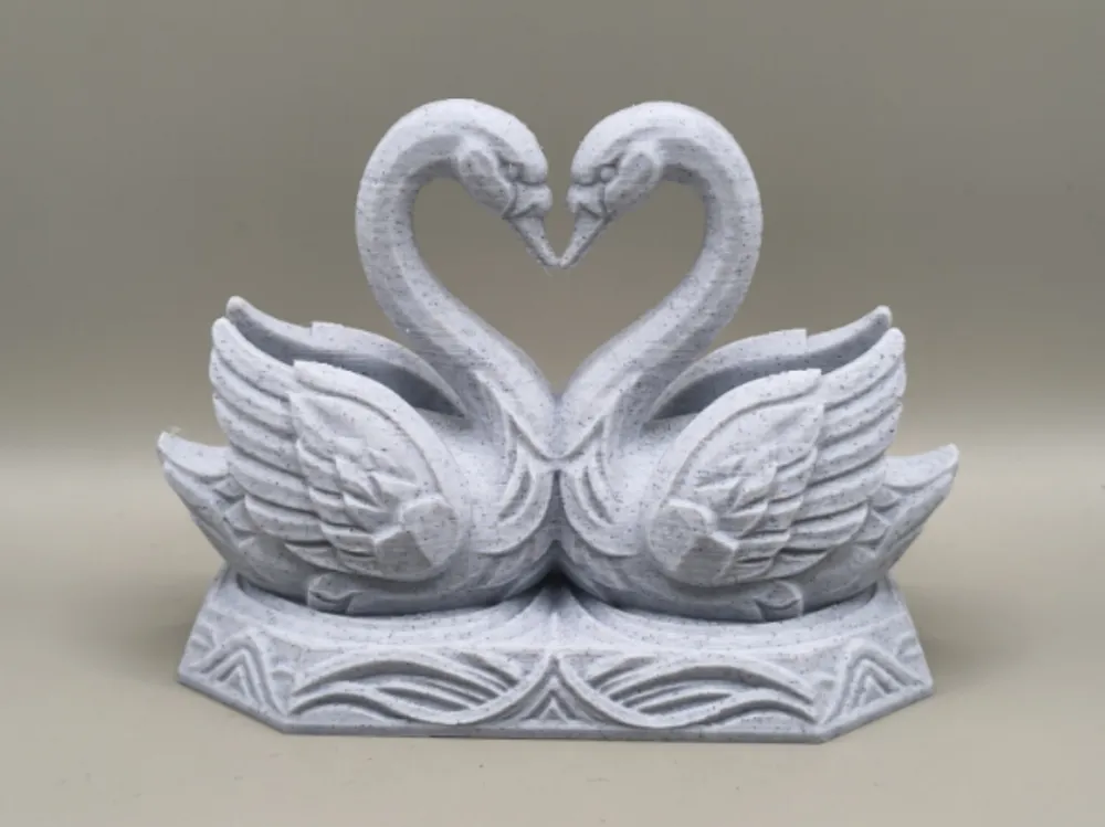 Accesorio para filamento: Swans of Love – Eternal Heart. Referencia del modelo original.