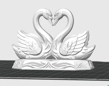 Accesorio para filamento: Swans of Love – Eternal Heart — vista de referencia 5