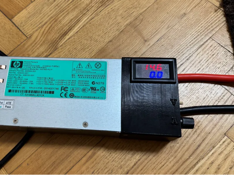 HP hstns-pl11 Cover for LiFePO4 Charger upgrade