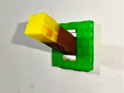 Type 86 MC Minecraft Torch Switch Panel Decoration