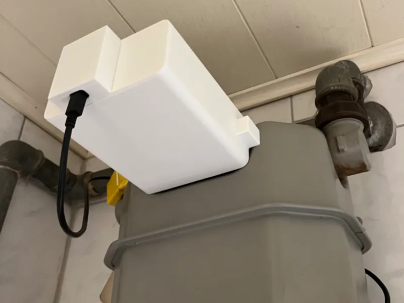 Gasmeter G4 ESP32CAM mount - AI on the edge