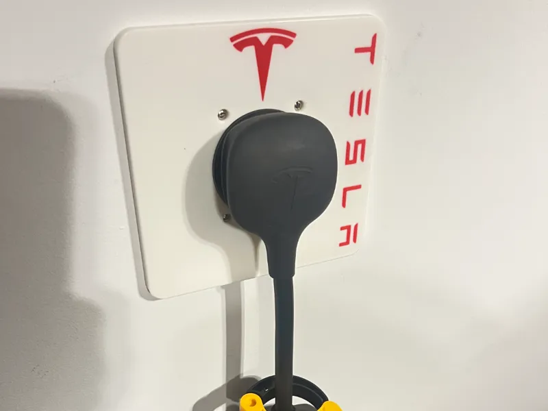 Tesla Wall Charger Outlet Cover NEMA 15-40R